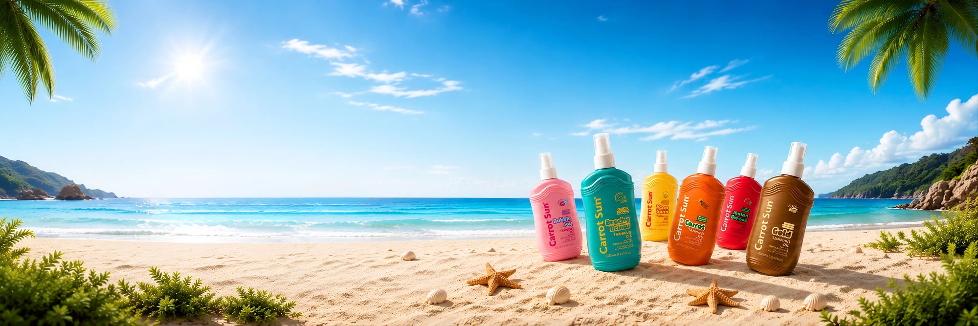 Louder Colors. Bolder Fragrances. Same Iconic Tan.