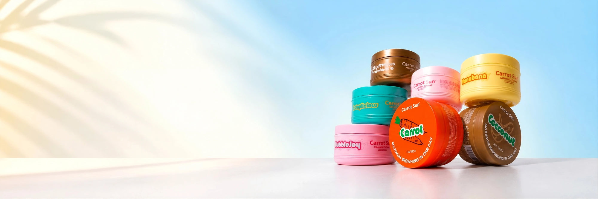 Louder Colors. Bolder Fragrances. Same Iconic Tan.