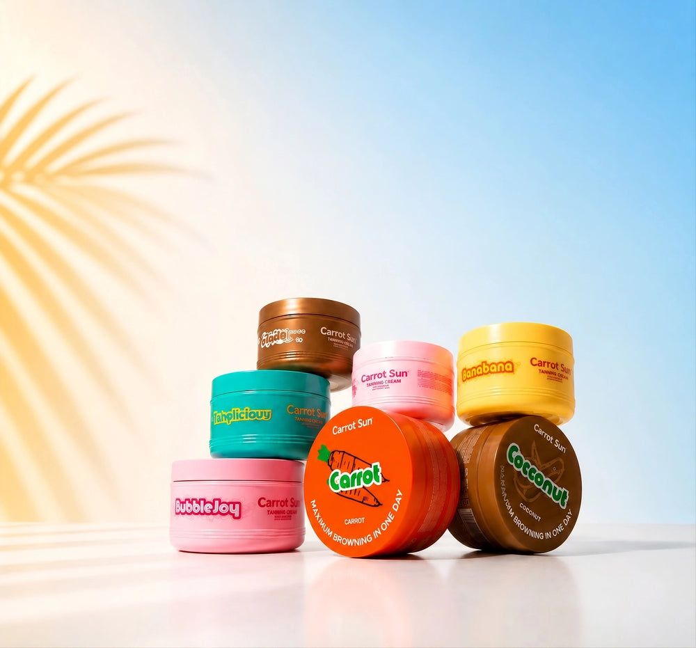 Louder Colors. Bolder Fragrances. Same Iconic Tan.